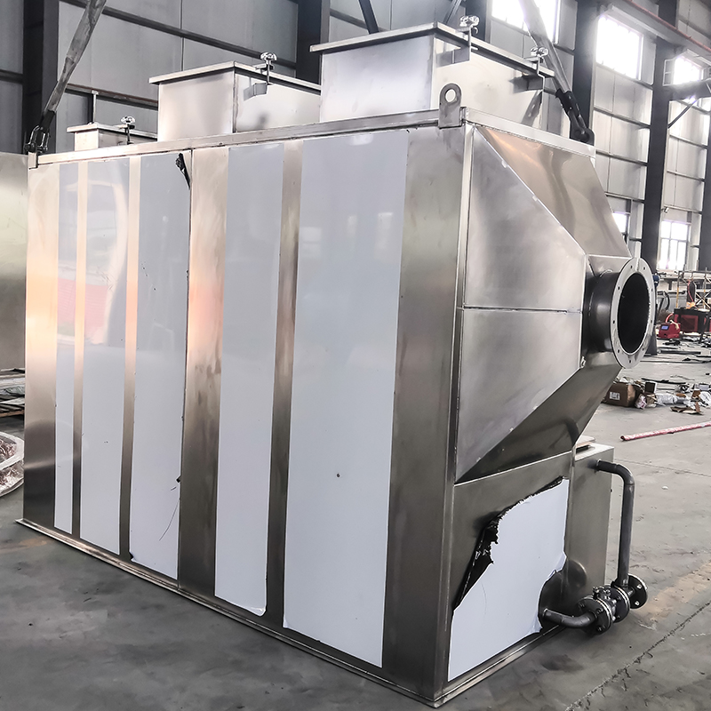 Tháp chà sàn ngang inox 304