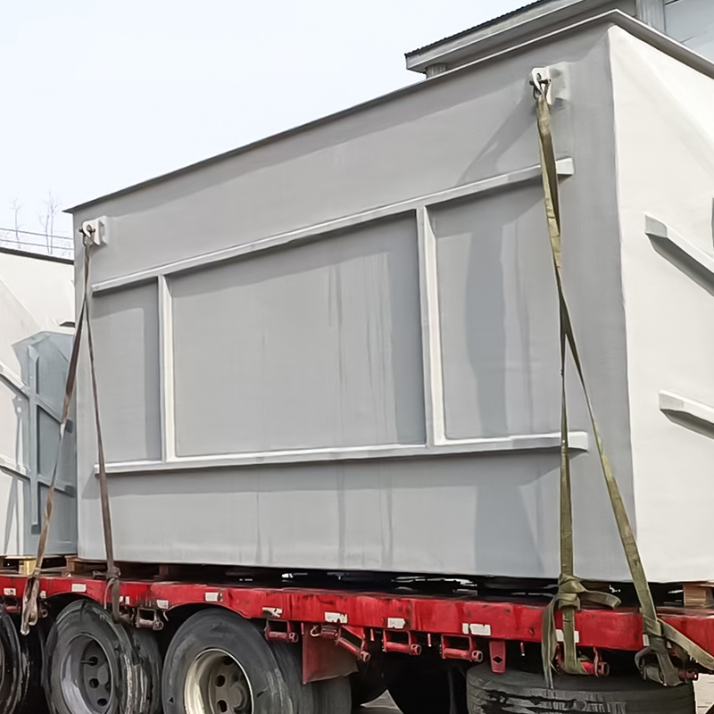 Tháp chà sàn ngang FRP