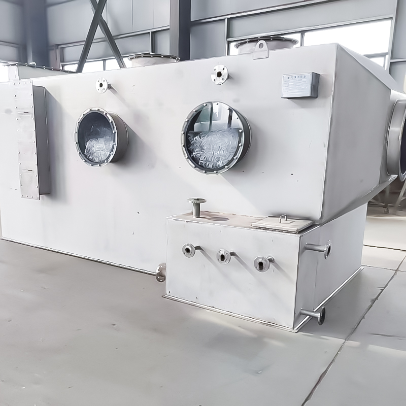 Tháp chà sàn ngang inox 304