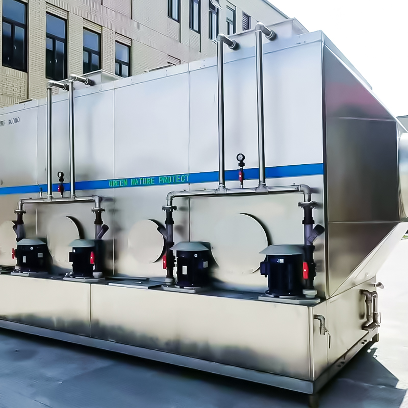 Tháp chà sàn ngang inox 304