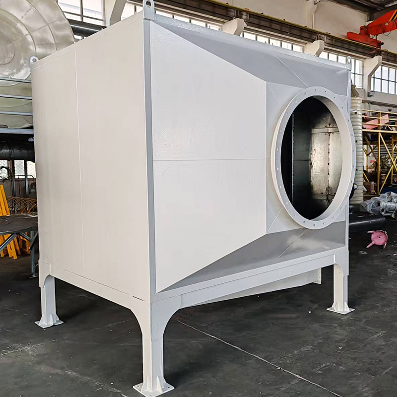 Hộp hấp phụ than hoạt tính bằng thép cacbon tải trên và dưới